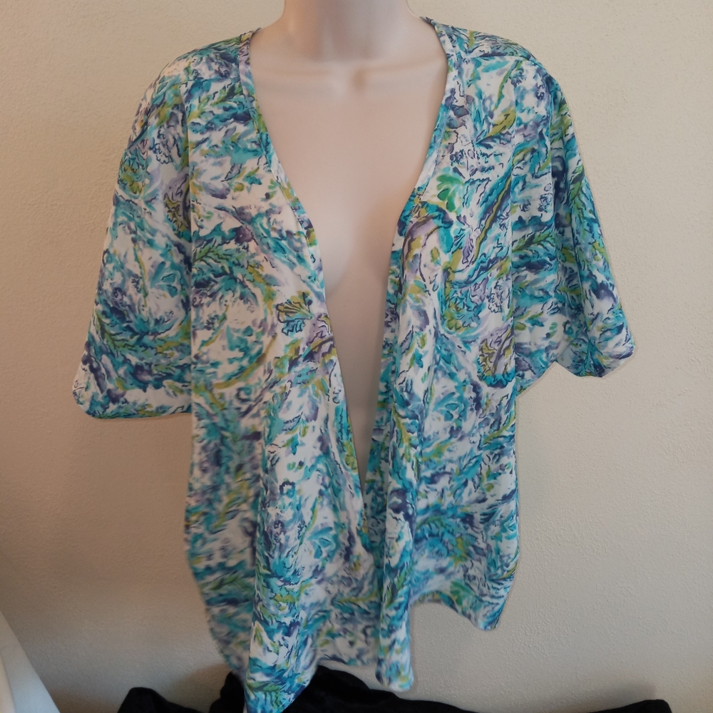 Brand New Rhonda Shears Lounge Top Sz M/L